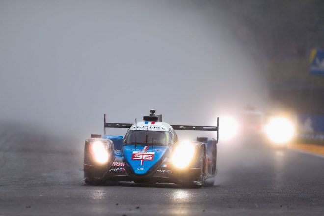 アルピーヌ・エルフ・チームの36号車アルピーヌA480・ギブソン（アンドレ・ネグラオ／ニコラ・ラピエール／マシュー・バキシビエール組）　2022年WEC第2戦スパ・フランコルシャン