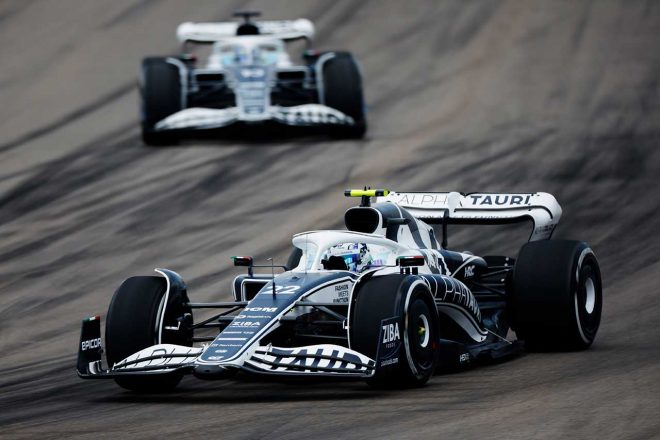 2022年F1第5戦マイアミGP　角田裕毅（アルファタウリ）