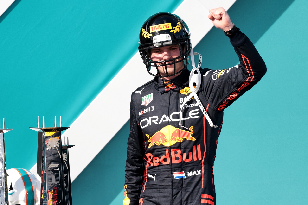 2022年F1第5戦マイアミGP　マックス・フェルスタッペン（レッドブル）が優勝