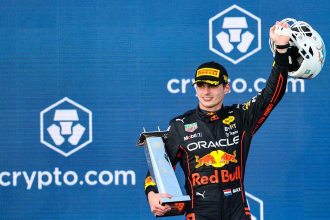 2022年F1第5戦マイアミGP　マックス・フェルスタッペン（レッドブル）