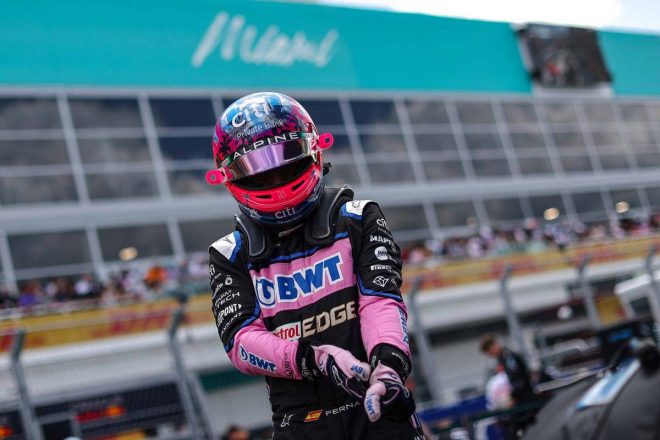 2022年F1第5戦マイアミGP　フェルナンド・アロンソ（アルピーヌ）