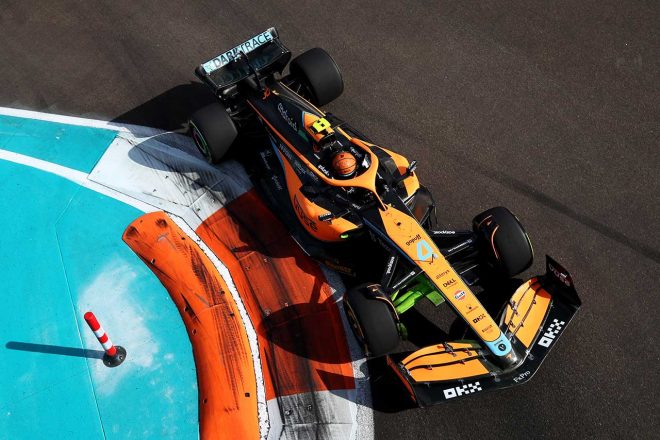 2022年F1第5戦マイアミGP　ランド・ノリス（マクラーレン）