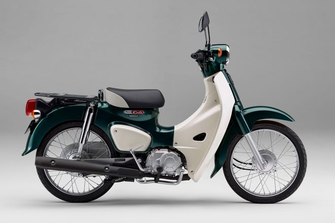 ホンダ・スーパーカブ50プロ（セイシェルナイトブルー）