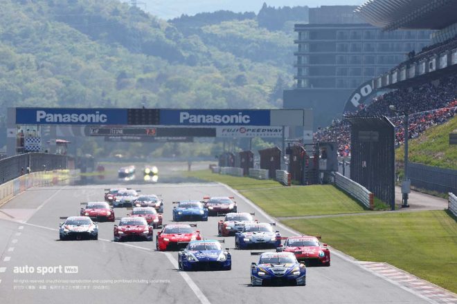 2022スーパーGT第2戦富士　ホールショットはWedsSport ADVAN GR Supra（阪口晴南）が守る