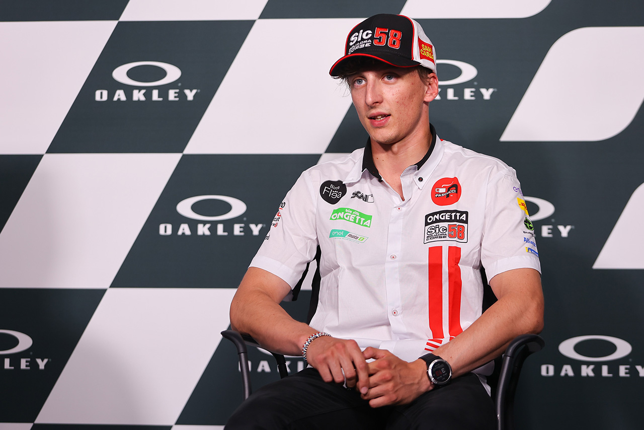 MotoE：ケビン・ザンノーニ（Ongetta SIC58 Squadracorse）／2022MotoE第2戦フランス大会