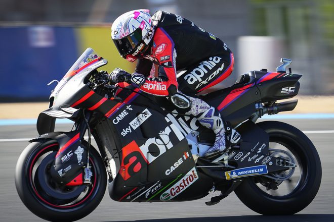 2022MotoGP：アレイシ・エスパルガロ（アプリリア・レーシング）