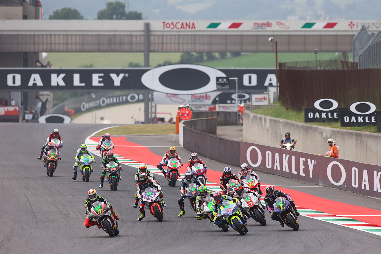 スタートシーン／2022MotoE第3戦イタリア大会