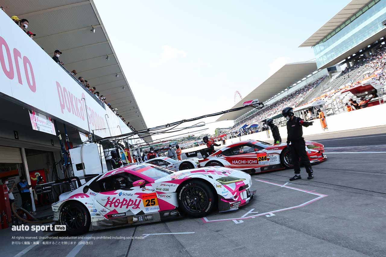 2022スーパーGT第3戦鈴鹿　HOPPY Schatz GR Supra（松井孝允／野中誠太）