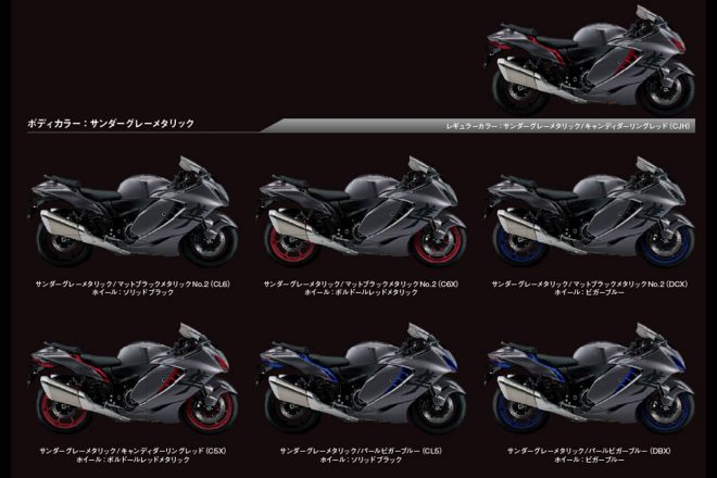 カラーオーダーベースボディカラー：サンダーグレーメタリック