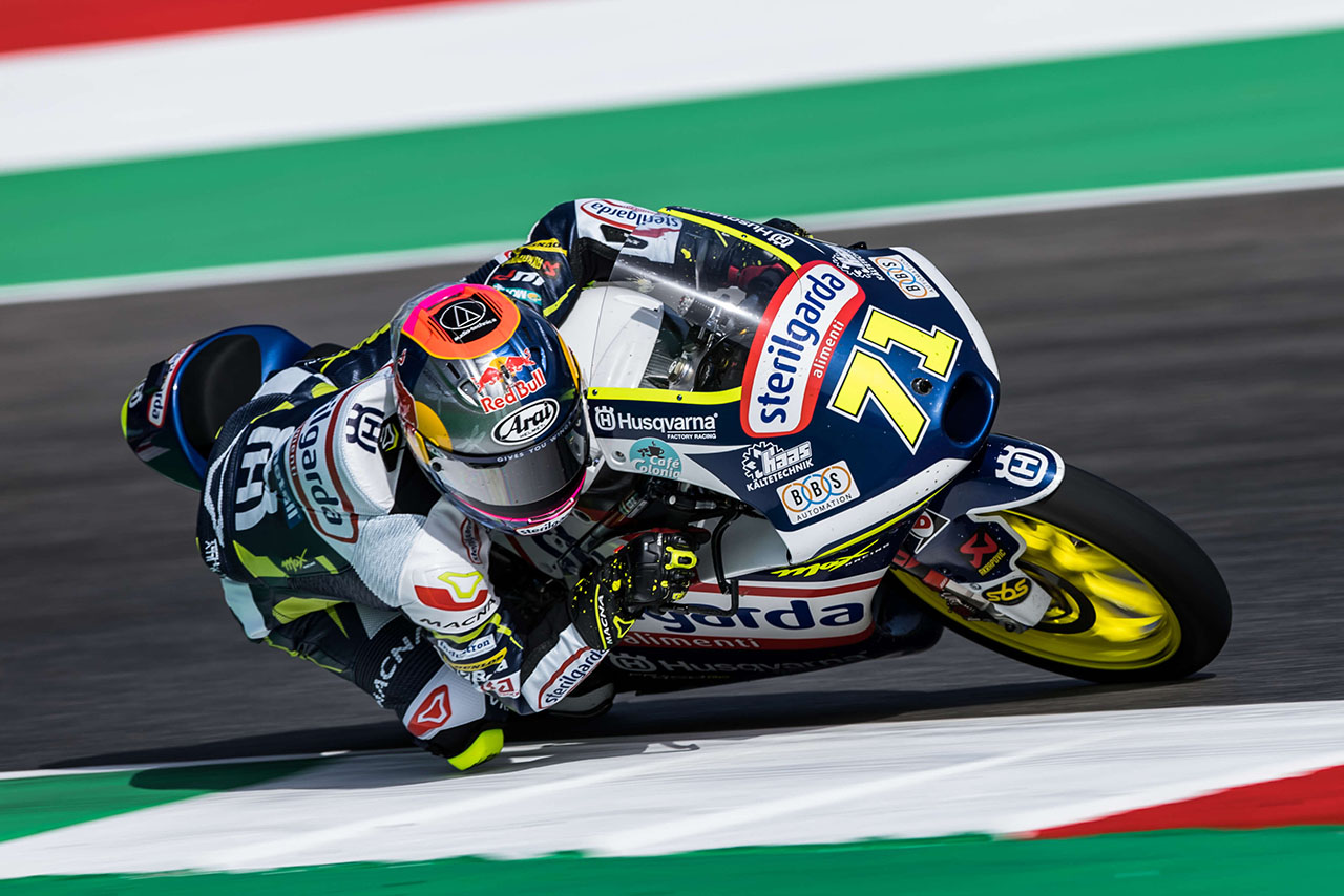 Moto3：佐々木歩夢（Sterilgarda Husqvarna Max）／2022MotoGP第8戦イタリアGP