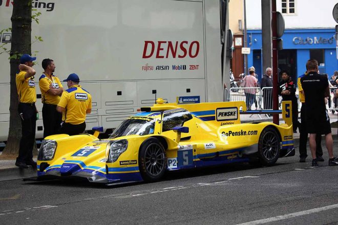 このル・マン限りで2022シーズンの参戦を終了するチーム・ペンスキーの5号車オレカ07・ギブソン