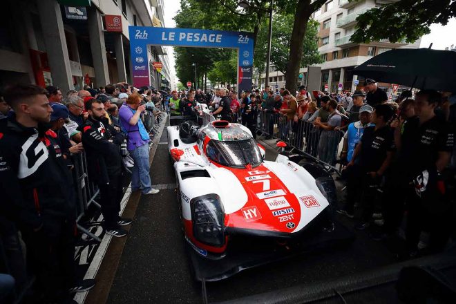 トヨタGAZOO Racingの7号車GR010ハイブリッド