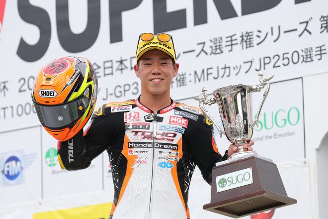 國峰啄磨（TOHO Racing）／2022全日本ロード第4戦SUGO ST1000 決勝