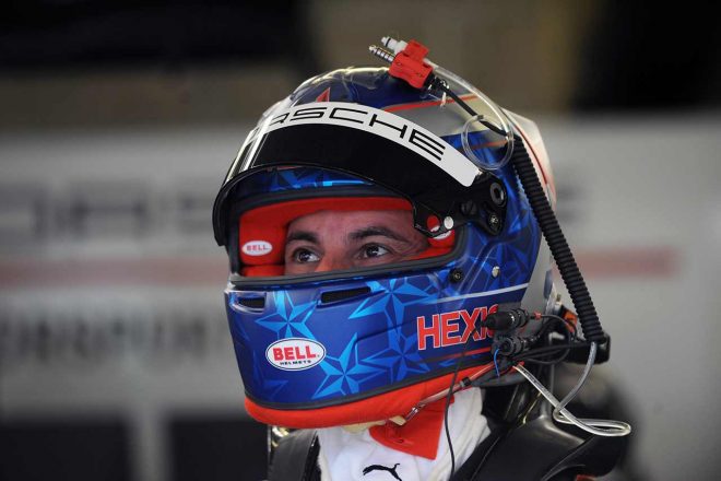 91号車ポルシェでLMGTEプロクラス3番手タイムを記録したフレデリック・マコウィッキ