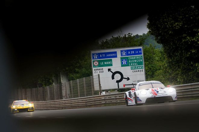 13km超のサーキットの大半は、通常公道として使用されている区間となる。