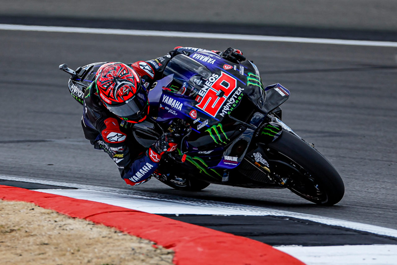 ファビオ・クアルタラロ（モンスターエナジー・ヤマハMotoGP）／2022MotoGP第12戦イギリスGP