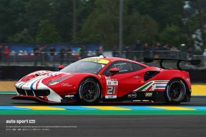 #21 AFコルセ／フェラーリ488 GTE EvoS.マンC.ウルリッヒT.バイランダー