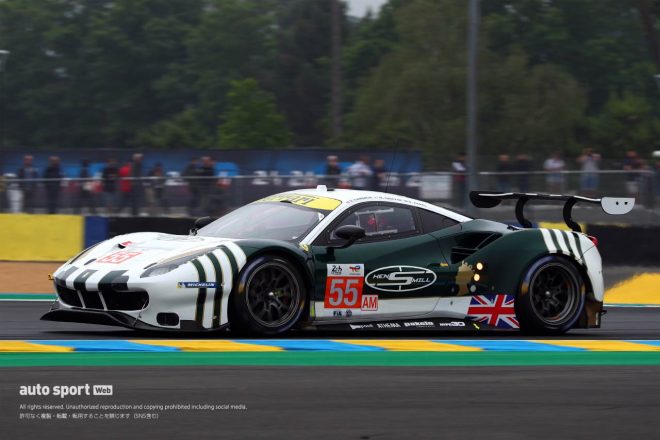 #55 スピリット・オブ・レース／フェラーリ488 GTE EvoD.キャメロンM.グリフィンD.ペレル