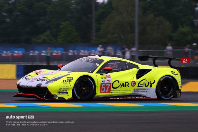 #57 ケッセル・レーシング／フェラーリ488 GTE Evo木村武史F.シャンドルフM.イェンセン