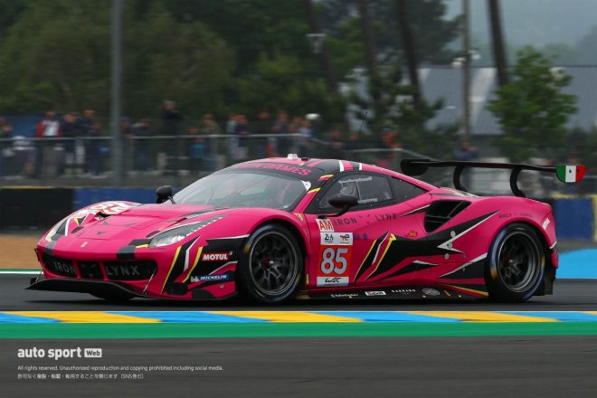 #85 アイアン・デイムス／フェラーリ488 GTE EvoR.フレイM.ガッティンS.ボビー