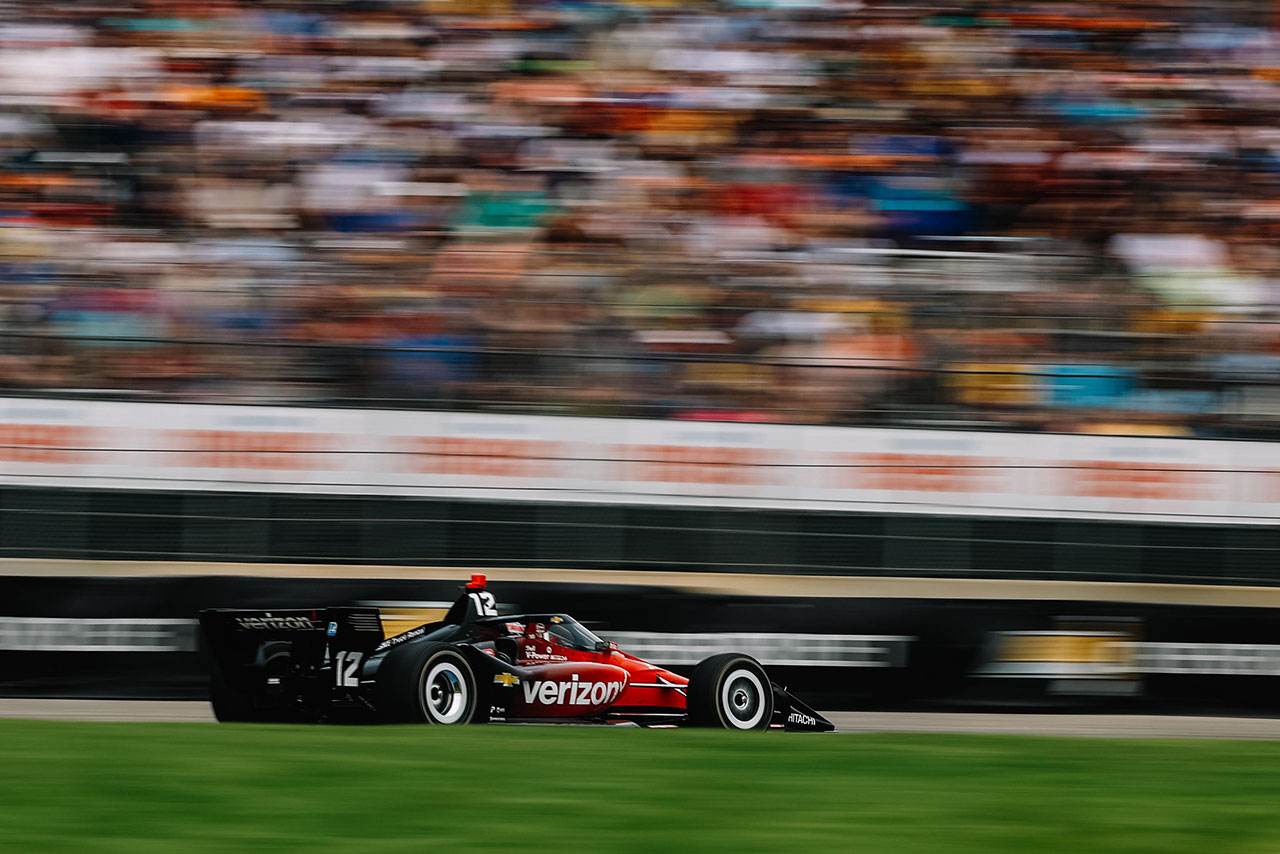 インディカー通算41勝目を挙げたウィル・パワー（チーム・ペンスキー）