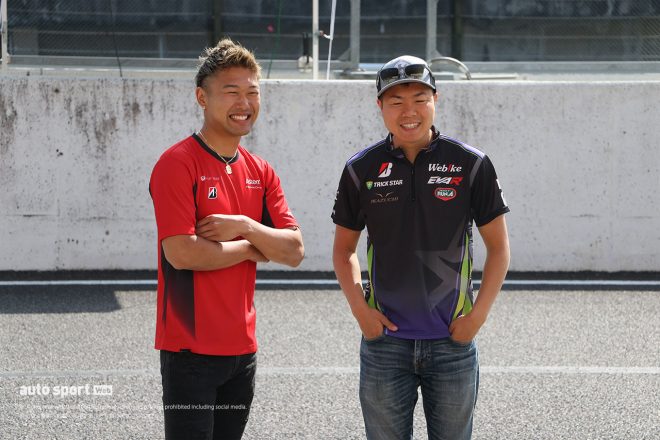 羽田太河、大久保光／2022鈴鹿8耐 8耐特別スポーツ走行・4メーカー合同テスト
