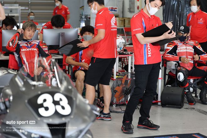 Team HRC／2022鈴鹿8耐 8耐特別スポーツ走行・4メーカー合同テスト