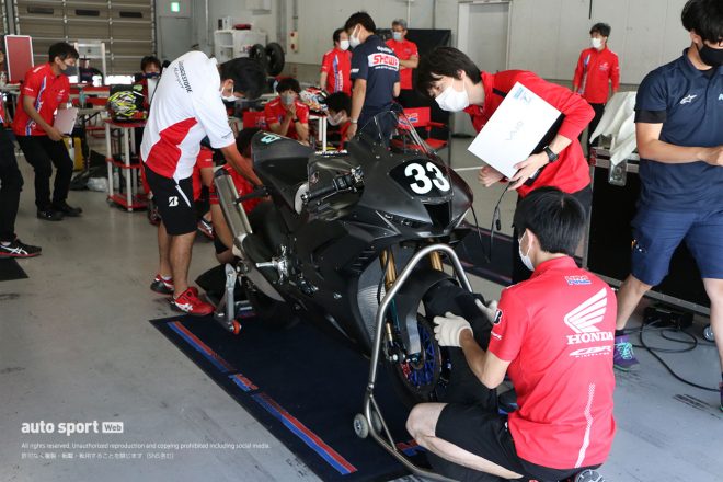 Team HRC／2022鈴鹿8耐 8耐特別スポーツ走行・4メーカー合同テスト