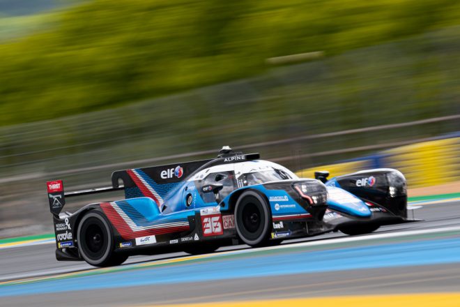 アルピーヌ・エルフ・チームの36号車アルピーヌA480・ギブソン　2022年WEC第3戦ル・マン24時間