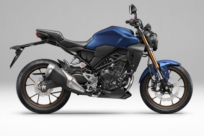 ホンダCB250R（マットパールアジャイルブルー）