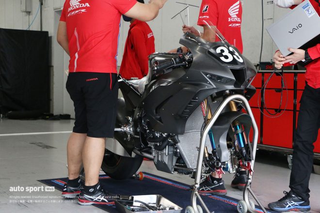 Team HRC／タイヤメーカーテスト・8耐特別スポーツ走行