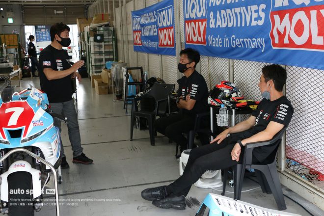 タイヤメーカーテスト・8耐特別スポーツ走行