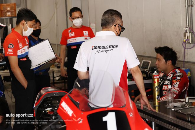 タイヤメーカーテスト・8耐特別スポーツ走行