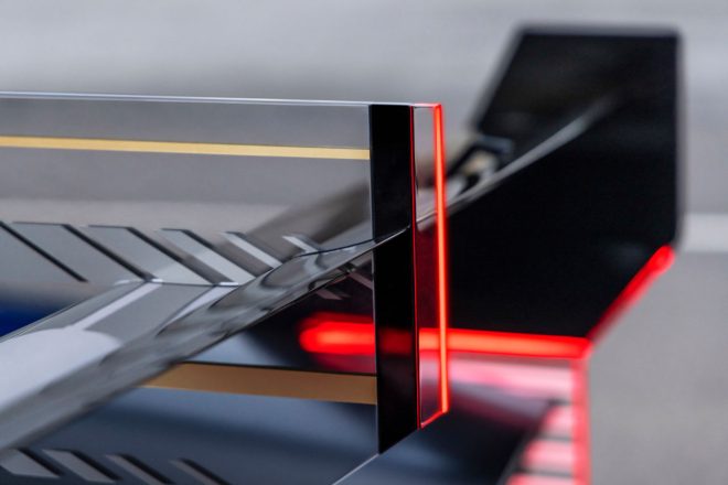 キャデラック・プロジェクトGTPハイパーカーのリヤウイング