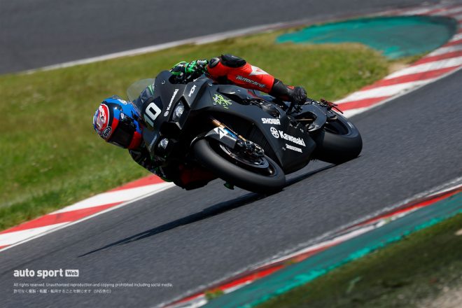 レオン・ハスラム（Kawasaki Racing Team Suzuka 8H）／2022鈴鹿8耐 タイヤメーカーテスト・8耐特別スポーツ走行