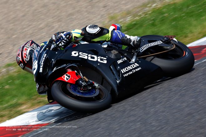 浦本修充（SDG Honda Racing）／2022鈴鹿8耐 タイヤメーカーテスト・8耐特別スポーツ走行