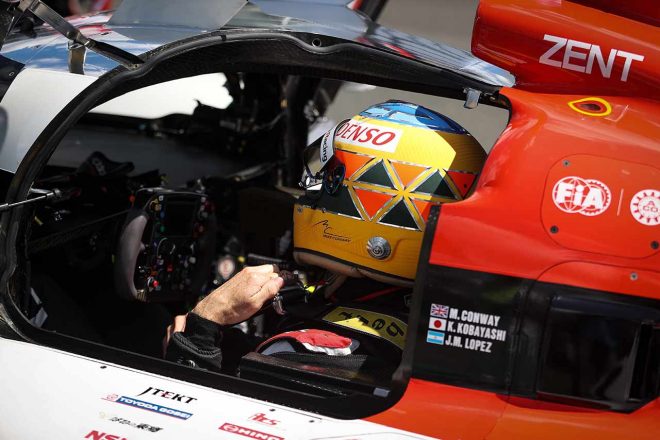 7号車GR010ハイブリッドでスタートドライバーを務めたマイク・コンウェイ