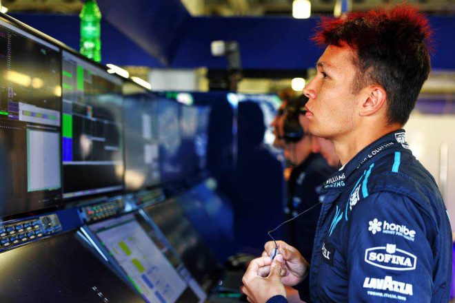 2022年F1第8戦アゼルバイジャンGP　アレクサンダー・アルボン（ウイリアムズ）