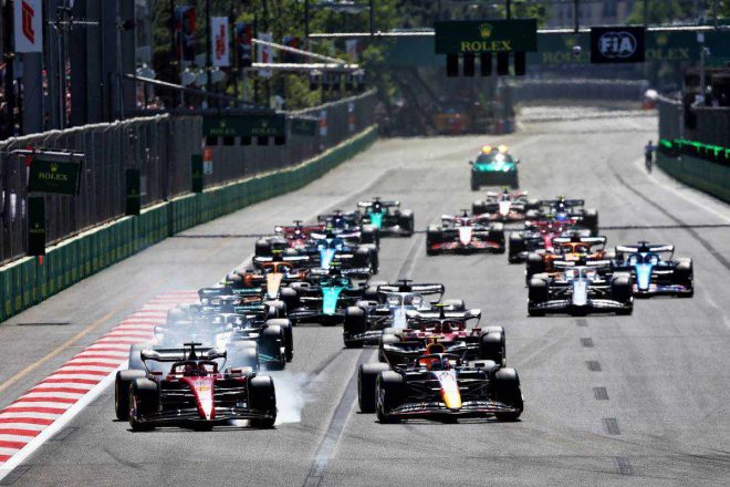 F1第8戦アゼルバイジャンGP決勝レース
