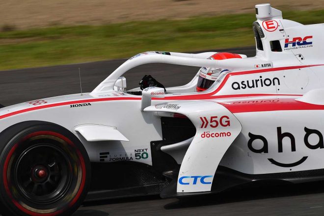 2022スーパーフォーミュラ第5戦SUGO　大津弘樹（DOCOMO TEAM DANDELION RACING）