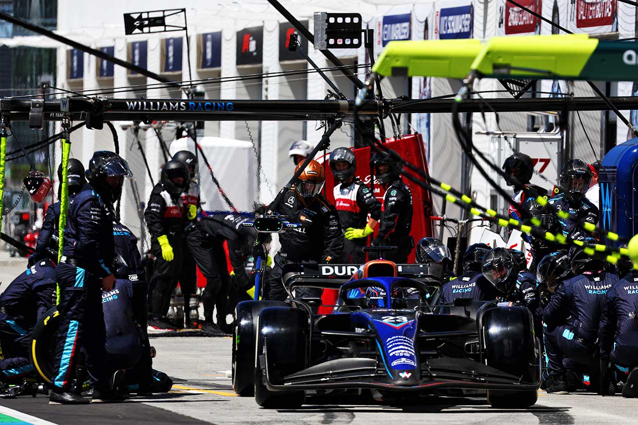 2022年F1第9戦カナダGP　アレクサンダー・アルボン（ウイリアムズ）