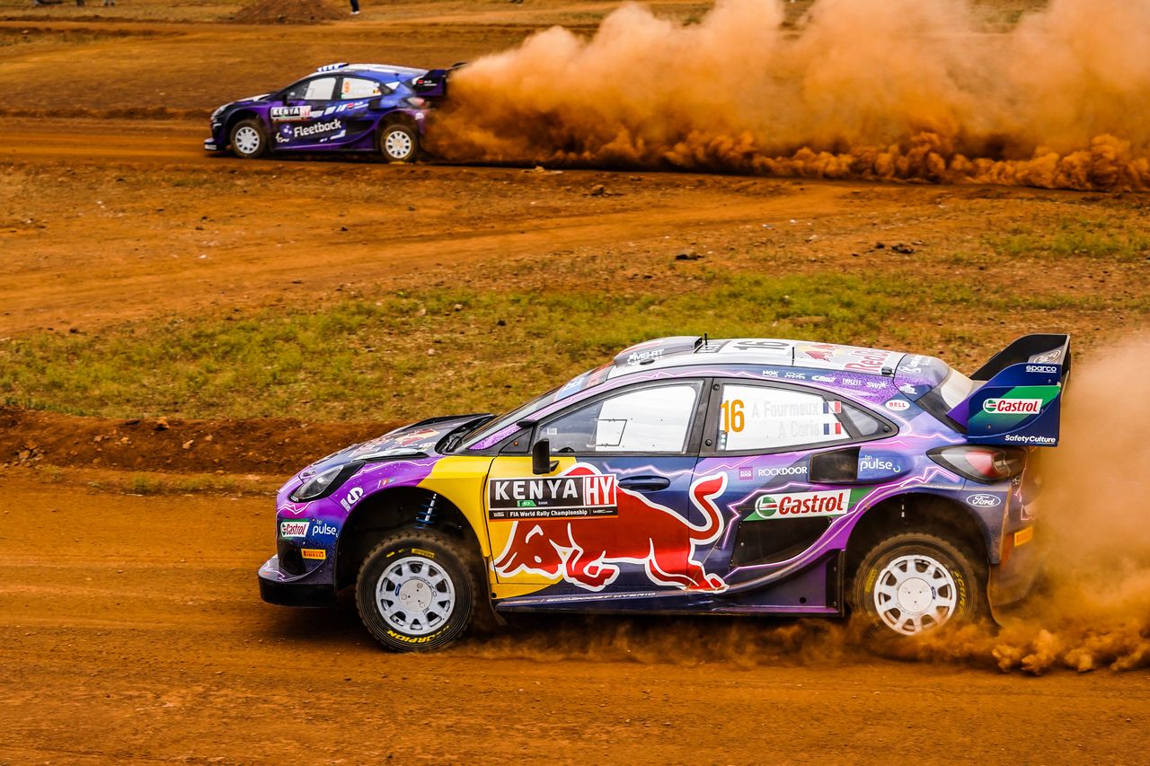 アドリアン・フルモー（フォード・プーマ・ラリー1）　2022年WRC第6戦サファリ・ラリー・ケニア