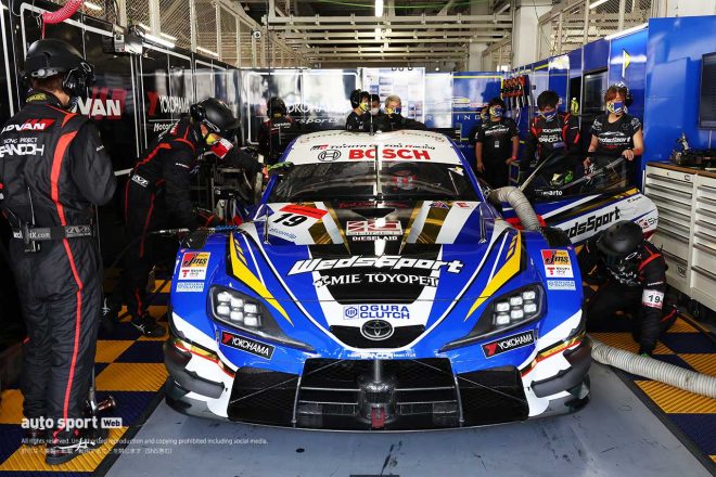 2022スーパーGT第3戦鈴鹿　WedsSport ADVAN GR Supra（国本雄資／阪口晴南）