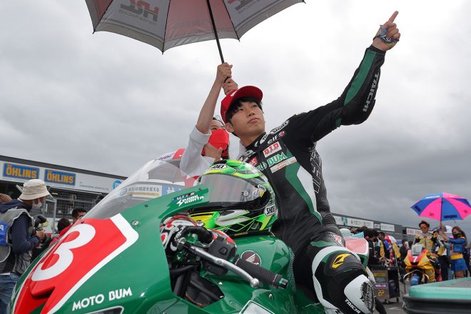 荒川晃大選手。シャイそうに見えて、意外に派手？