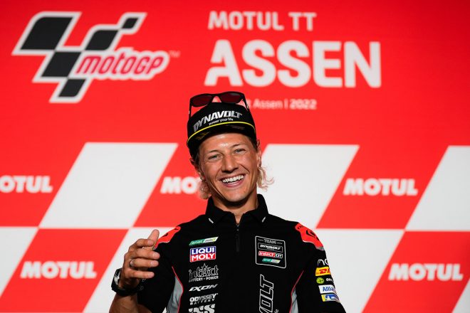 MotoE：ドミニク・エガーター（Dynavolt Intact GP MotoE）／2022MotoE第4戦オランダ大会