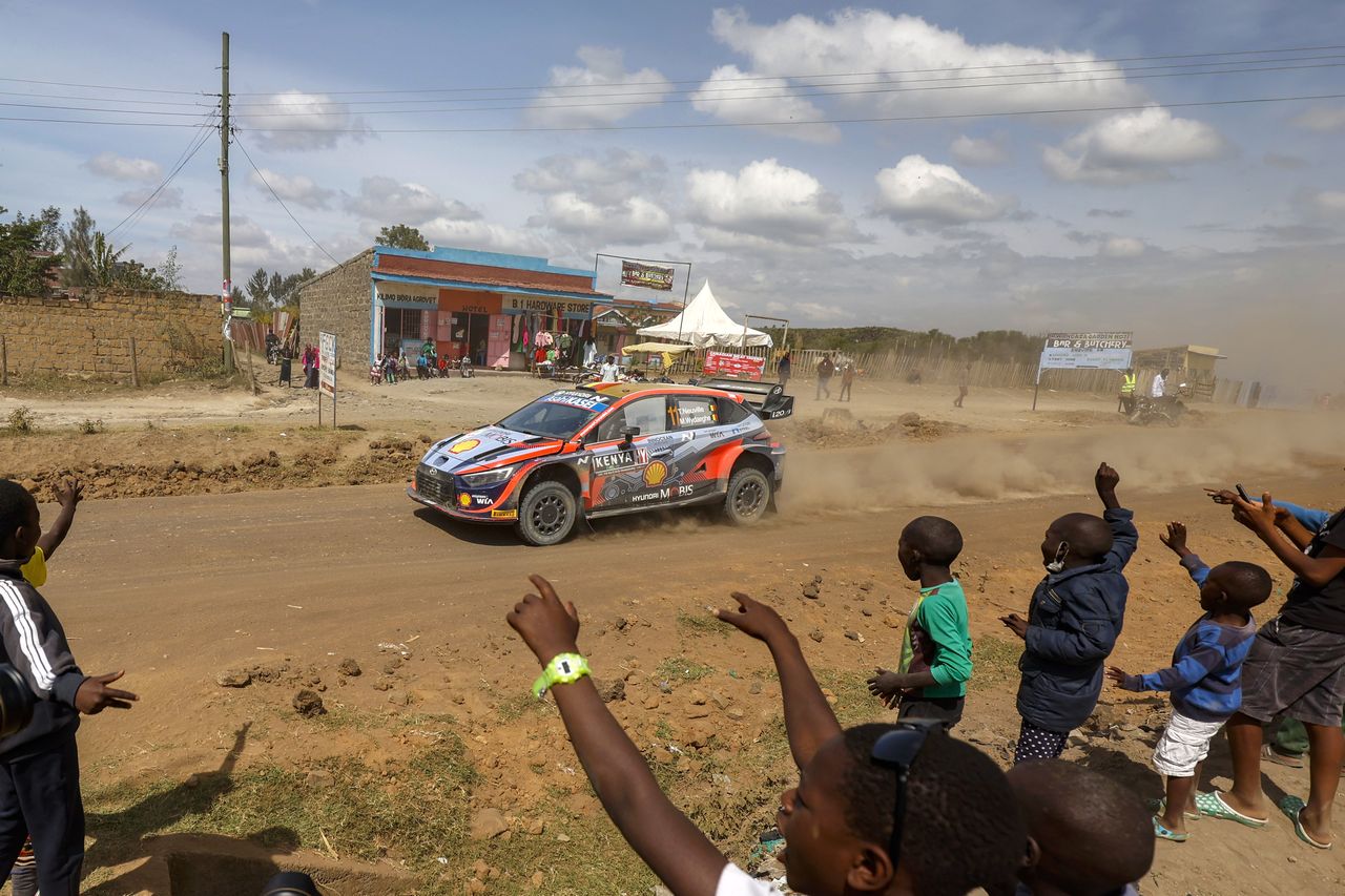 ティエリー・ヌービル（ヒョンデi20 Nラリー1）　2022年WRC第6戦サファリ・ラリー・ケニア