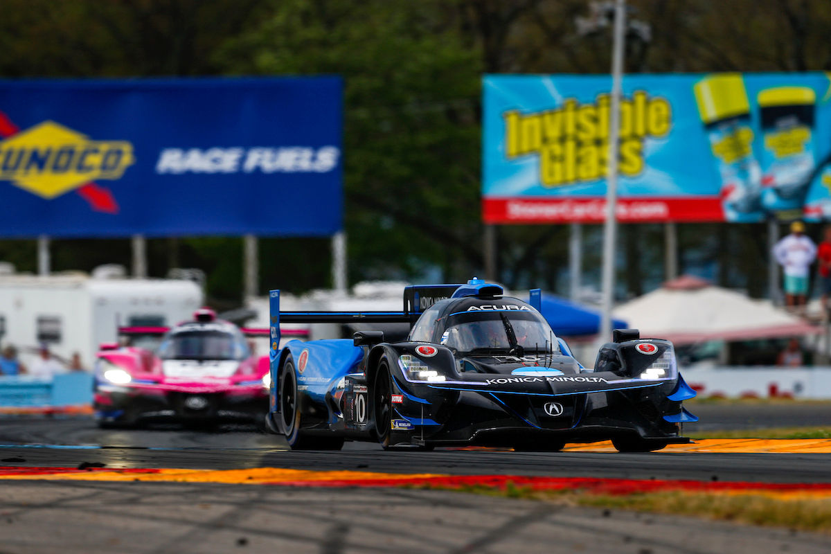 アキュラ同門対決を制し、今季3勝目を挙げた10号車アキュラARX-05