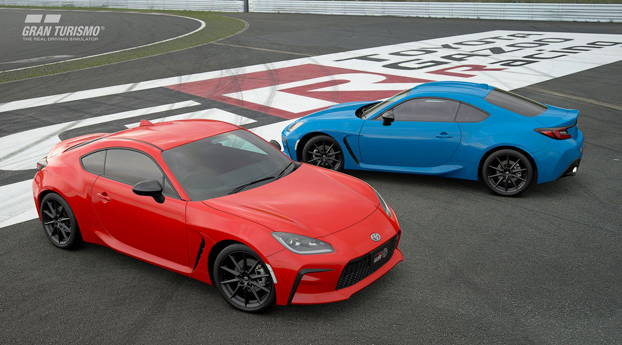 グランツーリスモに登場するトヨタGR86