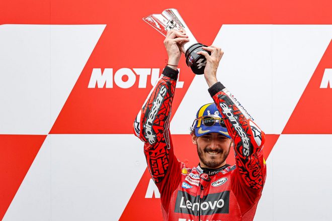 フランセスコ・バニャイア（ドゥカティ・レノボ・チーム）／2022MotoGP第11戦オランダGP【決勝：優勝】