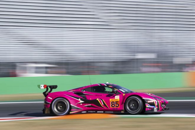 85号車フェラーリ488 GTEエボ（アイアン・デイムス）　2022年WEC第4戦モンツァ6時間